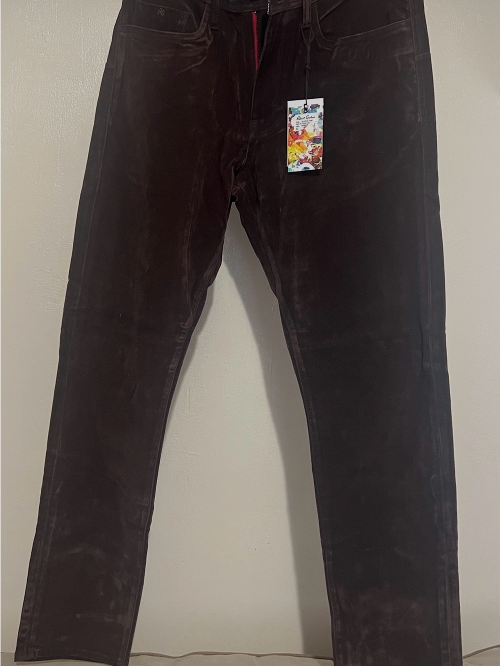 Men's Robert Graham Brown Velvet Pants